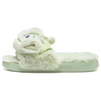 LiNing Disney Three Eyed X  LN Slipper SE Comfortable Breathable Slide Sandals Women Footwear Light-Blue White AGAT024-2 37⅔