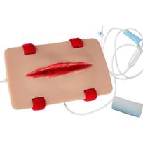 PVC Traumos Simuliacinė Žaizdos Praktikos Modulis Slaugos Mokymo Mokykloms Su Hemostazės & Pirmosios Pagalbos Praktikos Manekenais 1Pcs