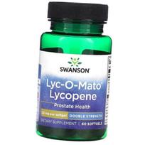Lycopene, Lyc-O-Mato Lycopene 20, Swanson 60 softgels (70280067) 60softgels