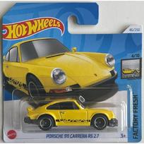 Hot Wheels Mainline Modeliukas Porsche 911 Carrera RS 2.7 Yellow Short card (yra Sandėlyje)