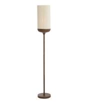 Pastatomas šviestuvas tamsiai rudos spalvos (aukštis 159 cm) su tekstiliniu gaubtu Dania – Light & Living