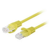 Lanberg PATCHCORD KAT.6 UTP 0.25M ŻÓŁTY FLUKE PASSED LANBERG 10-PACK PCU6-20CC-0025-Y