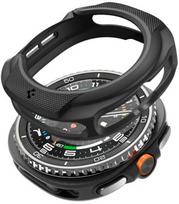 Matinis juodas dėklas Samsung Galaxy Watch 8 Classic (46 mm) laikrodžiui "Spigen Liquid Air"