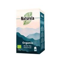 Ekologiška juodoji arbata miško vaisių Naturela, 40 g