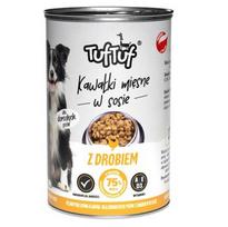 TUF TUF Meaty chunks with poultry - drėgnas ėdalas šunims - 1250g
