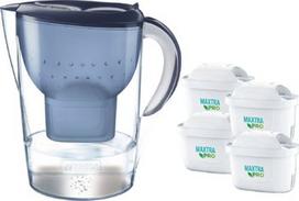 „Brita Marella XL“ ąsotis + 4 „Maxtra“ kasetės mėlyna