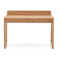 Rašomasis stalas su uosio dekoro stalviršiu 60x120 cm Arandu – Kave Home