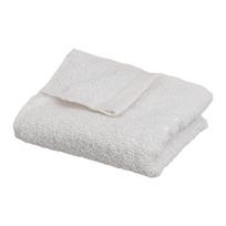 Baltos spalvos iš frote audinio iš medvilnės rankšluostis 30x50 cm Simple – Casa Selección