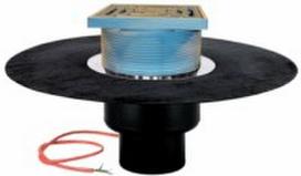 Stogo įlaja vertikali DN110 su apšildymu(10-30W/230V),bitumine hidroizoliacija (HL62.1BH/1) HL62.1BH/1