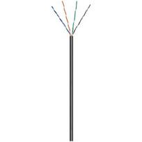 Goobay 57196 CAT 5e Outdoor Network Cable, U/UTP, 100 m, Black 57196