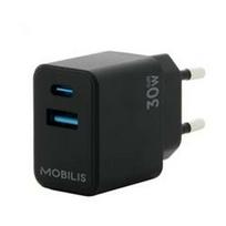 30W GaN tinklo įkroviklis su USB-C jungtimi, greitas sieninis Quick Charge adapteris išmaniesiems telefonams ir planšetėms