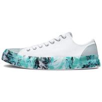 Converse Chuck Taylor All Star CX žemi marginti unisex sportbačiai Baltas pelenas-Akmens plovimas-Mėlynai žalias A00427C 35