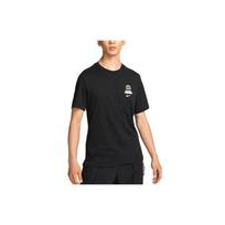 Nike Lebron Animal Print Dri-Fit Short Sleeve T-Shirt Men Tops Black DR7648-010 M