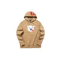 Anta X Coca-Cola Joint Life Series Animal Print Hoodie Men Tops Brown 152148703-1 M