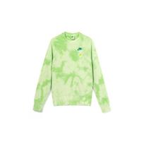 Nike Tie-Dye margintas su ramunėlių siuvinėjimu apvaliu kaklu vyriškas džemperis Ryškiai žalias DM5011-332 XL