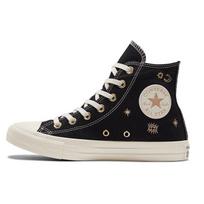 Converse Chuck Taylor All Star High Aukštos Aulinės Kelnaitės Moteriški Kedai Juodi Šviesiai Auksiniai Egreto A02209C 35