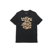 Nike Lebron Strive For Greatness Basketball Print Crew Neck T-Shirt Men Tops Black DD0786-011 M