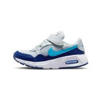 Nike Air Max SC PS Pure Platinum Blue Lightning Vaikams Sportbačiai Pilki Balti Tamsiai Karališkai Mėlyni CZ5356-011 28 white