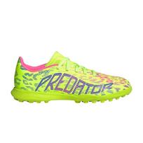 adidas Predator 24 League TF K Mystic Victory Pack Vaikams Sportbačiai Žali Lucid-Lemon Mėlyni-Fusion ID3799 35½