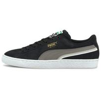 Puma Suede Triplex - Black Steel Grey Unisex Sneakers White 381175-01 35.5