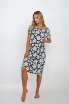 Koszula nocna Saphire Nights Tamsiai mėlyna (Navy) XL