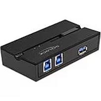 Delock USB 3.0 Switch for 2 PCs on 1 device - 11495
