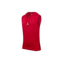 Jordan Air Dri-Fit Su Raidžių Spaudiniu Gobtuvu Tanko Viršus Vyriški Viršutiniai Drabužiai Sporto Salėi-Raudonas CW0373-687 S red