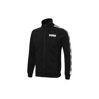 Puma Sportinis stovas apykaklės striukė Vyriški viršutiniai drabužiai juodi 587002-01 S