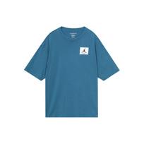 Jordan Flight Essential Logo Print Oversized Short Sleeve T-Shirt With Dropped Shoulders Men Tops Navy DZ0605-427 L