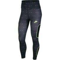 Nike Air 7/8 Bėgimo tamprūs Šarkų Fitneso Kelnės Moteriškos apatinės dalys Juodos CU3096-010 S
