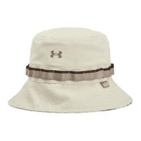 Under Armour Logo Print Design Polyester Fisherman Hat Men Hats Dusty-Pink Gray 1383434 M