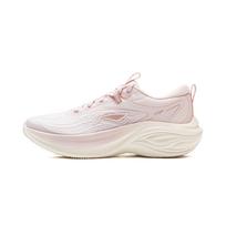 LiNing Lingbo Thick Sole Height Increasing Soft Rebound Casual Running Shoes Women Sneakers Peach-Pink ARSV018-5 37⅔