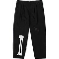 Vans X Asian Artist Skeleton Print Straight-Leg Woven Casual Pants Men Bottoms Black VN000JHKBLK XL