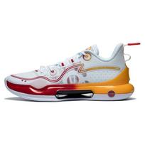 Li Ning Yu Shuai Evolution Low Krepšinio Batai Vyriški Sportbačiai Balti Raudoni Geltoni ABAS161-7 44⅓