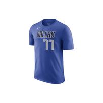 Nike NBA Dalaso „Mavericks“ Luka Dončičiaus marškinėliai Mėlyni Vyriški Streetwear DR6370-486 L