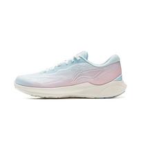 Li Ning Lightweight Soft Rebound Casual Running Shoes Women Sneakers Pink Blue ARSV030-3 36⅓
