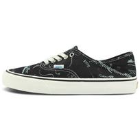 Vans Chris Johanson x Authentic SF Black Antique White Unisex Sneakers VN0A3MU642C 34.5