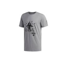 Adidas Marvel Avengers Nick Fury T-Mac Basketball Short Sleeve T-Shirt Men Tops Grey DU6726 S gray