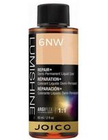 Joico skysti pusiau ilgalaikiai plaukų dažai tonavimui Joico LumiShine Demi Liquid 6NW, 60ml