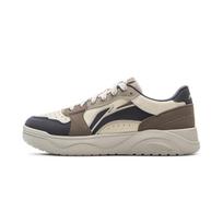 Li-Ning Youthful Classic Fashion Versatile Casual Sneakers Men Sneakers White Black Brown AGCV179-4 39