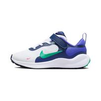 Nike Revolution 7 PS Midnight Navy Stadium Green Kids Sneakers White Persian-Violet FB7690-101 26