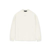 Fear of God Essentials ilgomis rankovėmis marškinėliai Cloud Dancer Vyriški viršutiniai drabužiai Kreminė 125BT232011F M white