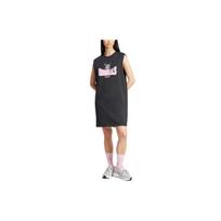 Adidas Originals X Hello Kitty Kuromi Cartoon Print Letter Tank Dress Women Dress Black JG8054 S