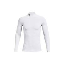 Under Armour ColdGear® Solid Mock Neck Long Sleeve T-Shirt Men Tops White 1366072-100 XXL