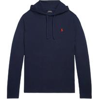 Polo Ralph Lauren Logo Embroidered Printed Hooded Long Sleeve Sweatshirt Men sweatshirt Navy-Blue 710847203-028 S