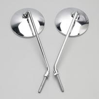 Poros galinio vaizdo veidrodėlių komplektas 8 mm Tinka HONDA C50 C65 C70 C90 CM91 CM90 CB100 CB125S CL100