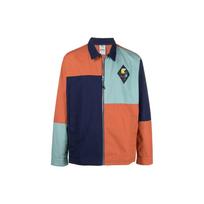 Puma Colorblock Zip-Up Shirt Jacket Men Outerwear Multicolor 534056-84 L