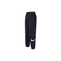 Nike Logotipo Pleistro Megztos Jogger Kelnės Moteriškos Apačios Juodos DM6206-010 L black