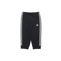 Adidas Essential 3-Juostelių Megztos Rankogaliai 3/4 Sportinės Kelnės Vyriškos Kelnės Juodos GK8987 M