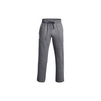 Under Armour Rival Fleece Joggers With Solid Color, Warm, Straight-Leg Men Bottoms Gray 1379868-012 XXL
